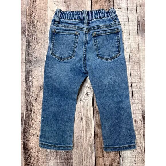 Old Navy Boys Modern Karate Skinny Flex Fit & Straight Leg Jeans sz 18-24 months - Picture 3 of 11